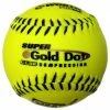 Worth NSA Super Gold Dot ICON 12" 44/400 Synthetic Slowpitch Softballs: NI12SY 1 Worth NSA Super Gold Dot ICON 12" 44/400 Synthetic Slowpitch Softballs: NI12SY -Diamond Sport Gear Online Shop 1