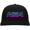 Pacific Headwear NSA Outline Series VICE Snapback Hat: 104-BKPKBL 1 Pacific Headwear NSA Outline Series VICE Snapback Hat: 104-BKPKBL -Diamond Sport Gear Online Shop 104C