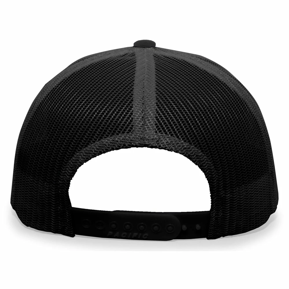 Pacific Headwear NSA Outline Series VICE Snapback Hat: 104-BKPKBL 4 Pacific Headwear NSA Outline Series VICE Snapback Hat: 104-BKPKBL - Image 2