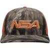 Pacific Headwear NSA Classic Series Camo Snapback Hat: 108C-BUORG 2 Pacific Headwear NSA Classic Series Camo Snapback Hat: 108C-BUORG -Diamond Sport Gear Online Shop 108C