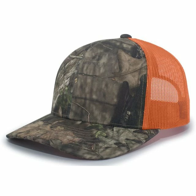 Pacific Headwear NSA Classic Series Camo Snapback Hat: 108C-BUORG 5 Pacific Headwear NSA Classic Series Camo Snapback Hat: 108C-BUORG - Image 3