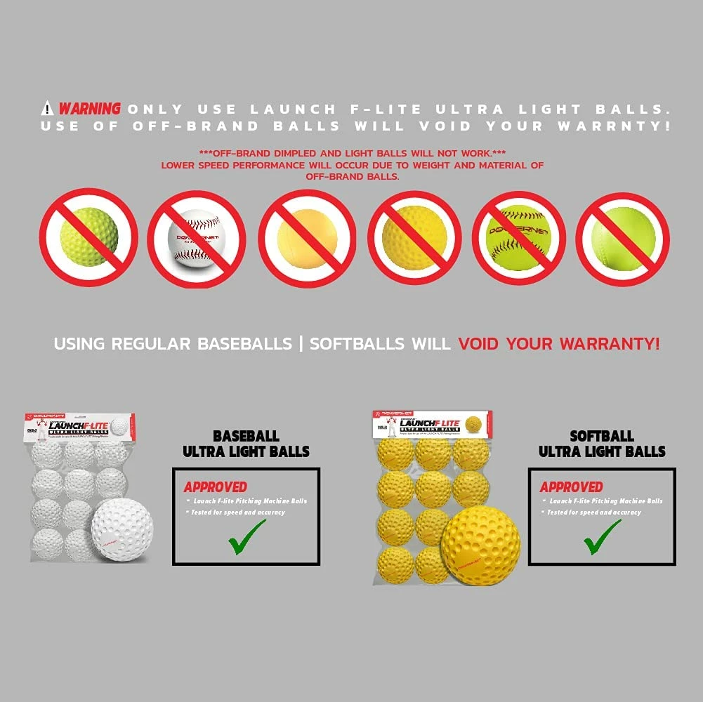 PowerNet Launch F-Lite Portable Pitching Machine: 1194 6 PowerNet Launch F-Lite Portable Pitching Machine: 1194 - Image 4