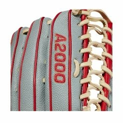 Wilson A2000 OT7SS 12.75" SuperSkin Baseball Glove: WBW1001041275 -Diamond Sport Gear Online Shop 17d43ea6fe73529b5826431d81901698dcb1e500 WBW100104 5 A2000 OF OT7SS 1275 Blonde GreySS Red