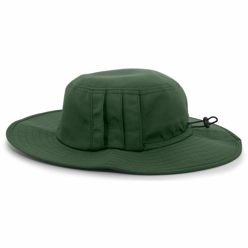 Pacific Headwear NSA Flag Series Bucket Hat: 1946B-DKGRN 4 Pacific Headwear NSA Flag Series Bucket Hat: 1946B-DKGRN - Image 2
