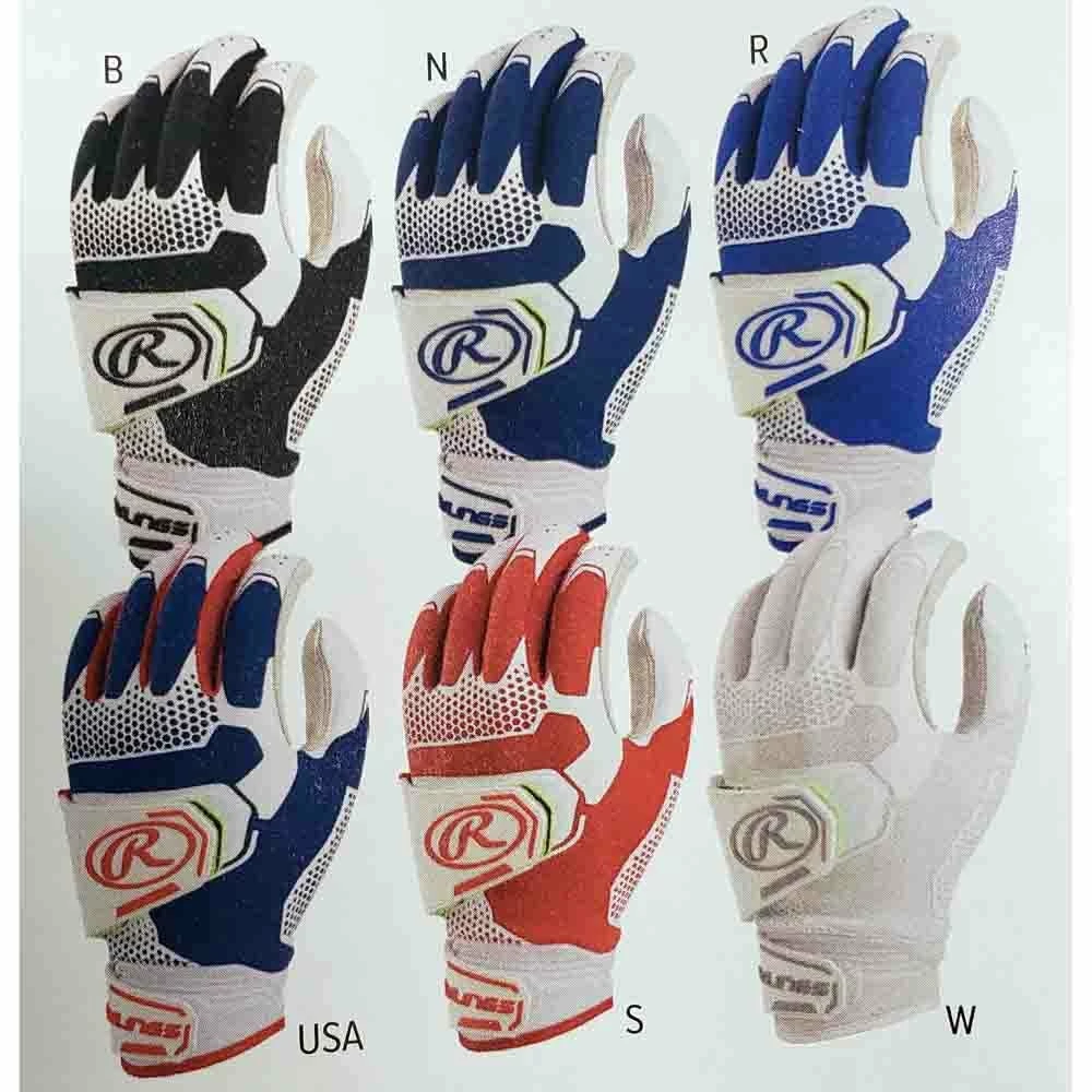 Rawlings Workhorse Pro Women's Batting Gloves: FP2PBG 4 Rawlings Workhorse Pro Women's Batting Gloves: FP2PBG - Image 2