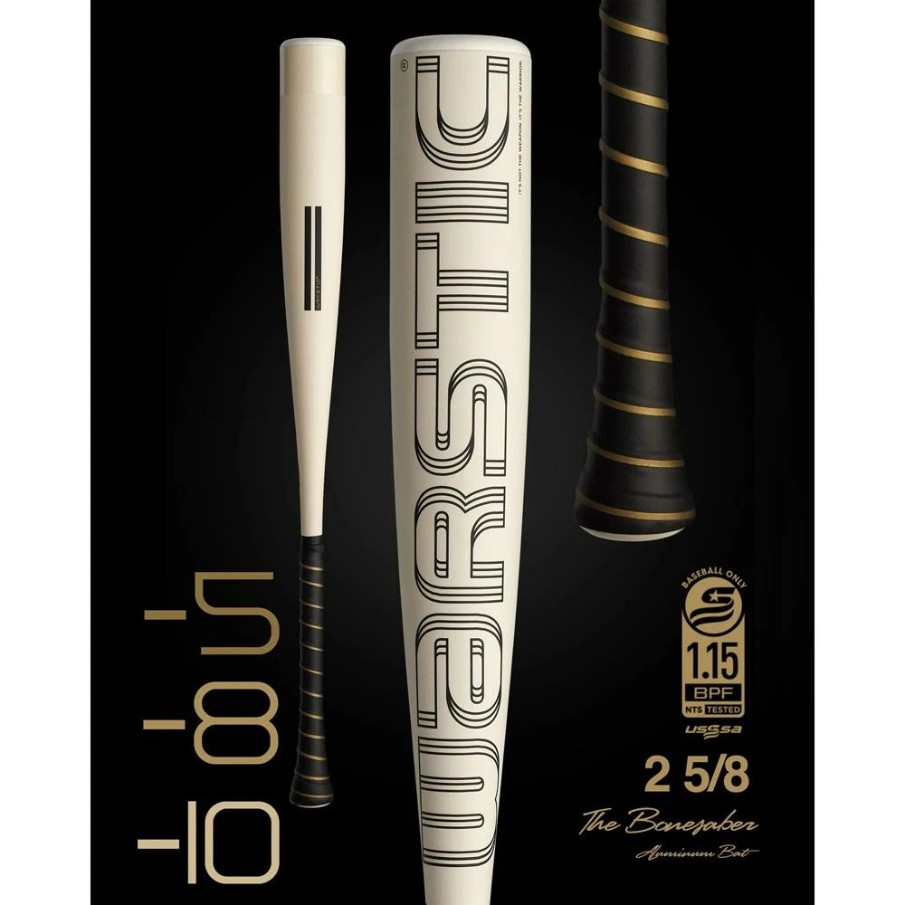 DEMO 2021 Warstic Bonesaber -8 (2 5/8") USSSA Baseball Bat: MB-BSR-WH-8 DEMO 8 DEMO 2021 Warstic Bonesaber -8 (2 5/8") USSSA Baseball Bat: MB-BSR-WH-8 DEMO - Image 6