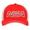 Pacific Headwear NSA Outline Series Red Flex Fit Hat: 404M-RDWH 1 Pacific Headwear NSA Outline Series Red Flex Fit Hat: 404M-RDWH -Diamond Sport Gear Online Shop 26084895 front