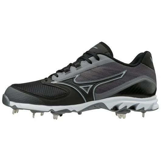 Mizuno 9-Spike Dominant 2 Men's Metal Baseball Cleats: 320561 3 Mizuno 9-Spike Dominant 2 Men's Metal Baseball Cleats: 320561