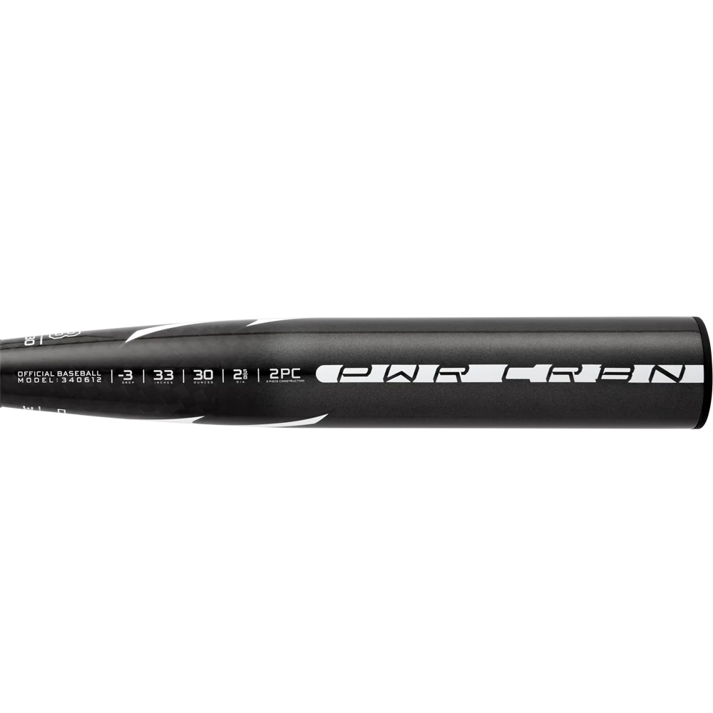 2022 Mizuno B22 PWR CRBN -3 BBCOR Baseball Bat: 340612 5 2022 Mizuno B22 PWR CRBN -3 BBCOR Baseball Bat: 340612 - Image 3