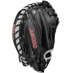 Wilson A2000 M1DSS 33.5" SuperSkin Baseball Catcher's Mitt: WBW100401335 13 Wilson A2000 M1DSS 33.5" SuperSkin Baseball Catcher's Mitt: WBW100401335 -Diamond Sport Gear Online Shop 37c849cab614cb61d06a51341f6d3448e836ceac WBW100401 3 A2000 M1D C 335 Black White Red