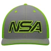Pacific Headwear NSA Outline Series Neon Green Flex Fit Hat: 404M-NGG 1 Pacific Headwear NSA Outline Series Neon Green Flex Fit Hat: 404M-NGG -Diamond Sport Gear Online Shop 404M 2978237 1 front
