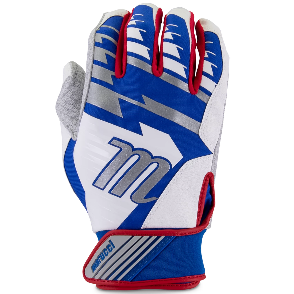 Marucci Tesoro Adult Batting Gloves: MBGTSRO 3 Marucci Tesoro Adult Batting Gloves: MBGTSRO