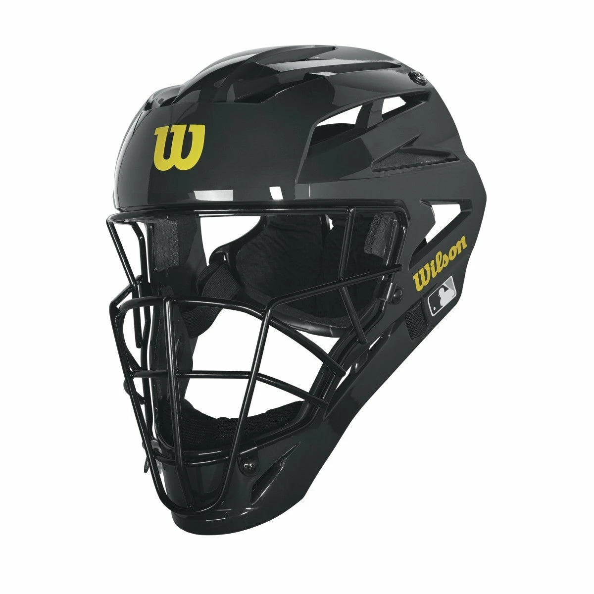 Wilson Pro Stock Steel Umpire Helmet: WTA5801BL 3 Wilson Pro Stock Steel Umpire Helmet: WTA5801BL
