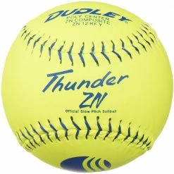 Dudley USSSA Thunder ZN Classic M 12" 40/325 Composite Slowpitch Softballs: 4U-540Y