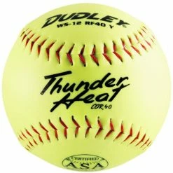 Dudley ASA Thunder Heat 12" 40/375 Synthetic Slowpitch Softballs: 4A-244Y