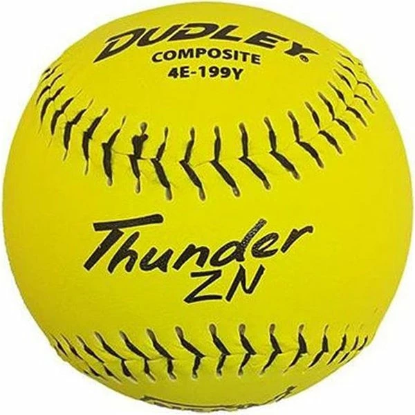 Dudley NSA Thunder ZN ICON 12" 44/400 Composite Slowpitch Softballs: 4E-199Y 3 Dudley NSA Thunder ZN ICON 12" 44/400 Composite Slowpitch Softballs: 4E-199Y