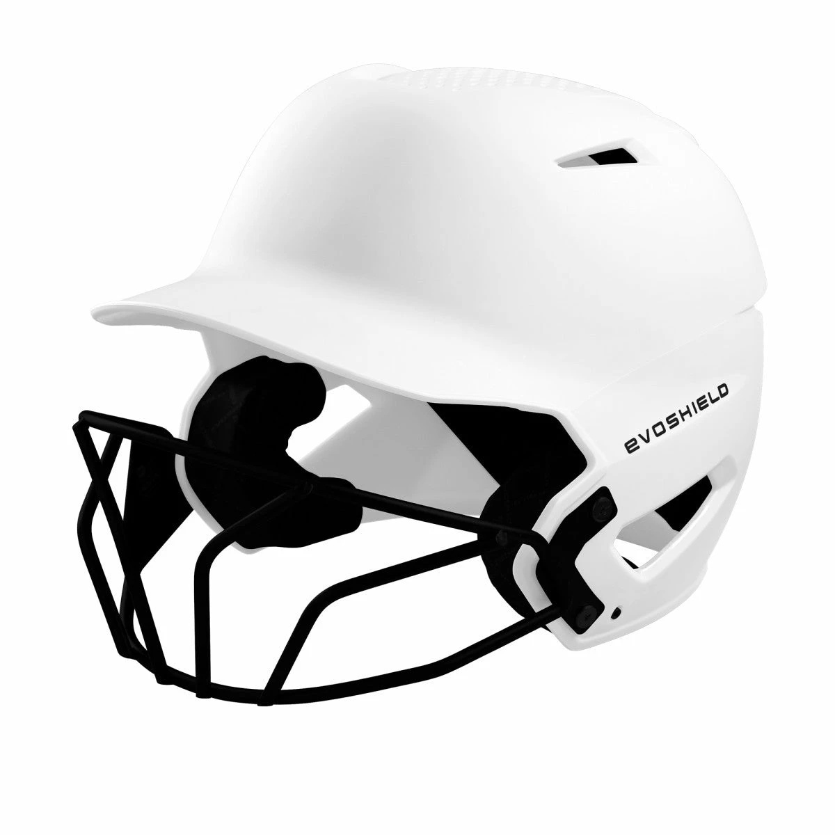 EvoShield XVT Matte Batting Helmet with Fastpitch Mask: WTV7135 8 EvoShield XVT Matte Batting Helmet with Fastpitch Mask: WTV7135 - Image 6