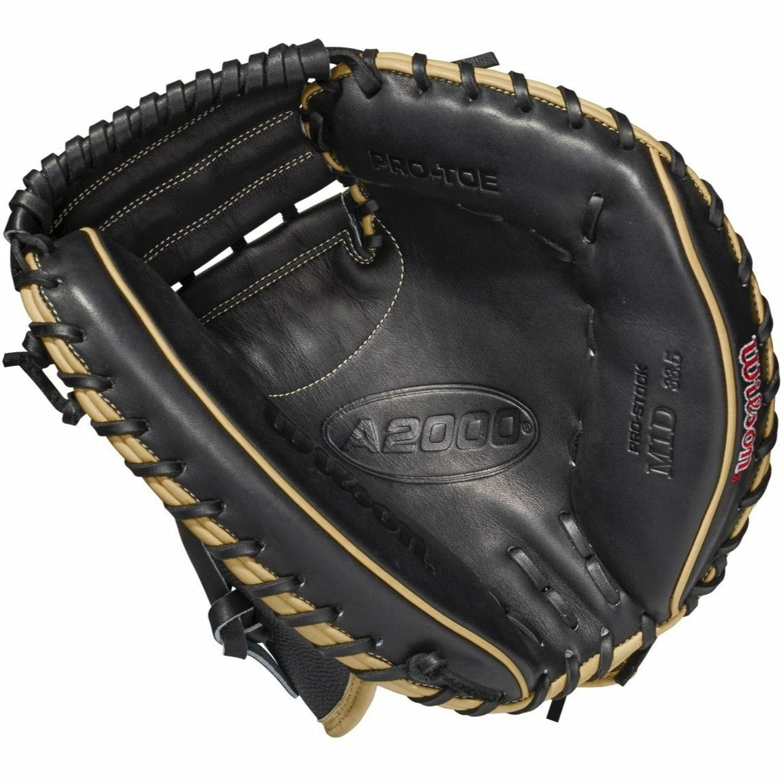 Wilson A2000 M1DSS 33.5" SuperSkin Baseball Catcher's Mitt: WBW100114335 4 Wilson A2000 M1DSS 33.5" SuperSkin Baseball Catcher's Mitt: WBW100114335 - Image 2