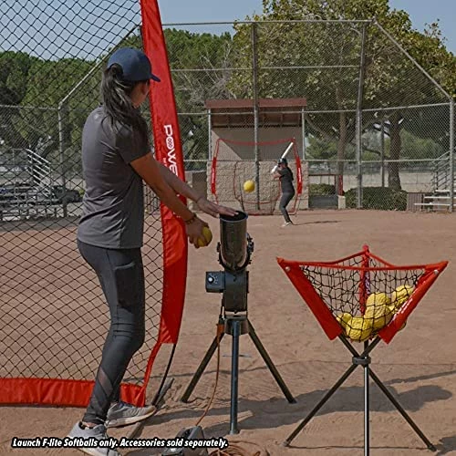 PowerNet Launch F-Lite Pitching Machine Fastpitch Softballs: 1194-2 8 PowerNet Launch F-Lite Pitching Machine Fastpitch Softballs: 1194-2 - Image 6