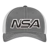 Pacific Headwear NSA Outline Series Graphite Flex Fit Hat: 404M-GRWH 2 Pacific Headwear NSA Outline Series Graphite Flex Fit Hat: 404M-GRWH -Diamond Sport Gear Online Shop 63147862 front
