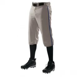 Alleson Adult Crush Knicker Baseball Pants with Piping: 655PKB 17 Alleson Adult Crush Knicker Baseball Pants with Piping: 655PKB -Diamond Sport Gear Online Shop 655pkb gyry
