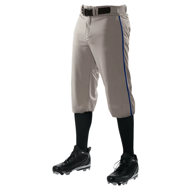 Alleson Adult Crush Knicker Baseball Pants with Piping: 655PKB 9 Alleson Adult Crush Knicker Baseball Pants with Piping: 655PKB - Image 7