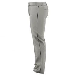 Alleson Youth Crush Open Bottom Baseball Pants with Piping: 655WLBY -Diamond Sport Gear Online Shop 655wlb gybk left
