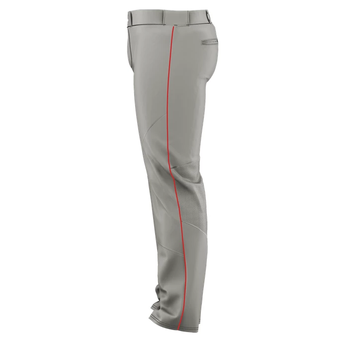 Alleson Adult Crush Open Bottom Baseball Pants with Piping: 655WLB 9 Alleson Adult Crush Open Bottom Baseball Pants with Piping: 655WLB - Image 7