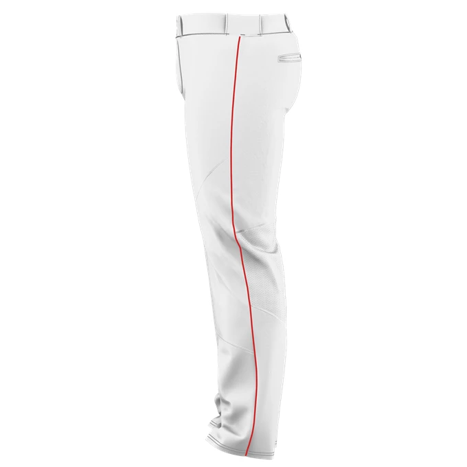 Alleson Adult Crush Open Bottom Baseball Pants with Piping: 655WLB 5 Alleson Adult Crush Open Bottom Baseball Pants with Piping: 655WLB - Image 3