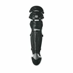 Wilson C1K Catcher's Gear Set: WTA4602 / WTA4601 -Diamond Sport Gear Online Shop 6620a3943887adfed527e25db3ef336573417a9b wta4601bl c1k catcher leg guard right front 1