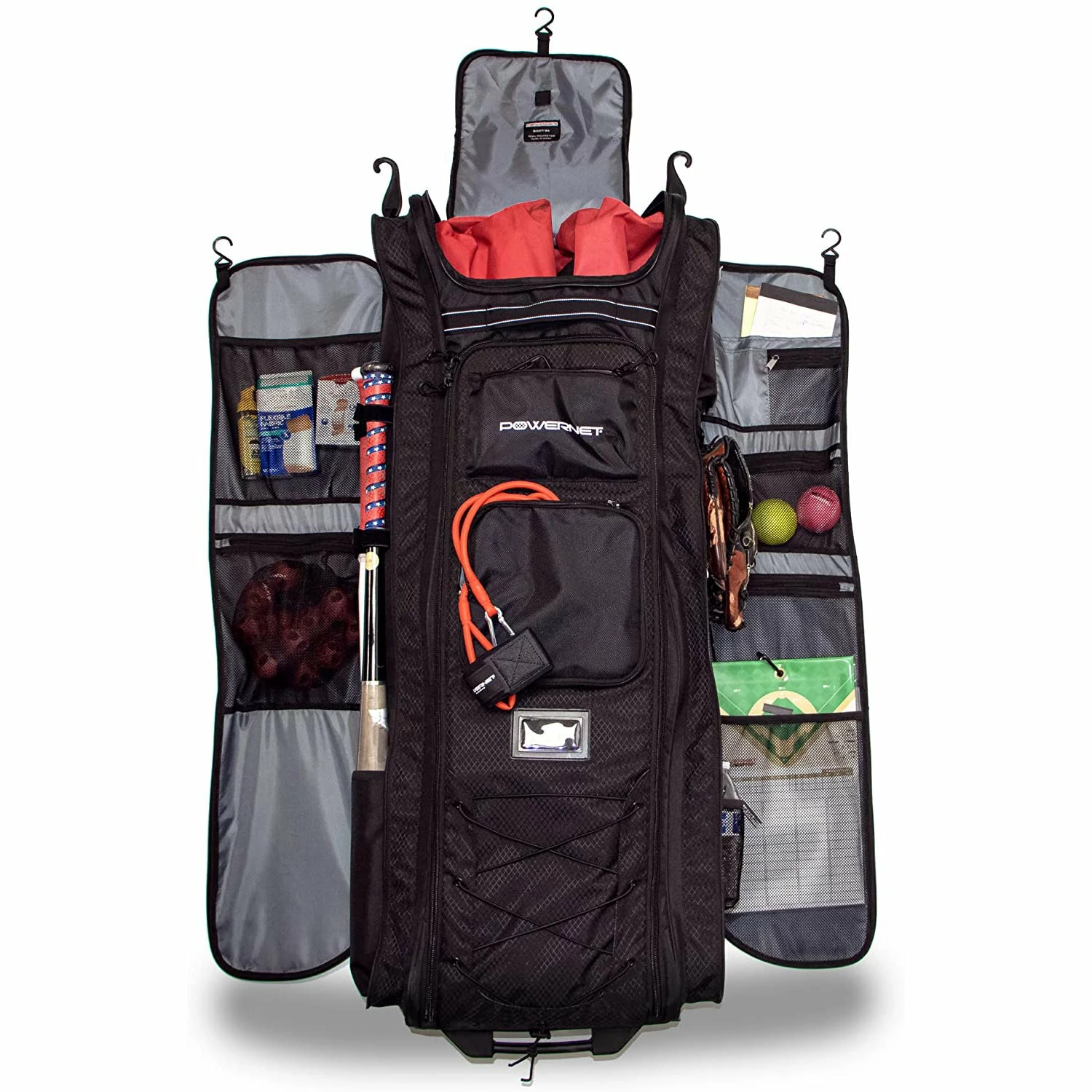 PowerNet All Gear Transporter Equipment Bag: B007-BK 5 PowerNet All Gear Transporter Equipment Bag: B007-BK - Image 3