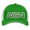Pacific Headwear NSA Outline Series Kelly Green Flex Fit Hat: 404M-KGWH 2 Pacific Headwear NSA Outline Series Kelly Green Flex Fit Hat: 404M-KGWH -Diamond Sport Gear Online Shop 92524141 front
