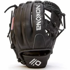 Nokona American KIP 11.5" Baseball Glove: A-1150-BK