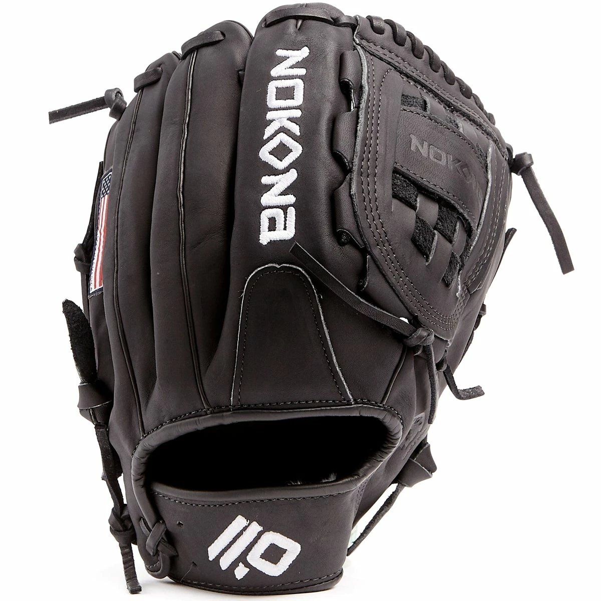 Nokona American KIP 12" Baseball Glove: A-1200-BK 3 Nokona American KIP 12" Baseball Glove: A-1200-BK