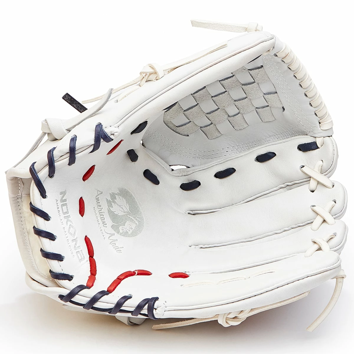 Nokona American KIP 12" Fastpitch Glove: A-V1200-WH 4 Nokona American KIP 12" Fastpitch Glove: A-V1200-WH - Image 2