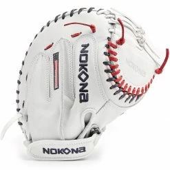 Nokona American KIP 32.5" Fastpitch Catcher's Mitt: A-V3250-WH