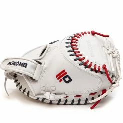 Nokona American KIP 32.5" Fastpitch Catcher's Mitt: A-V3250-WH 8 Nokona American KIP 32.5" Fastpitch Catcher's Mitt: A-V3250-WH -Diamond Sport Gear Online Shop A White V3250C nokona catcher Mitt 4