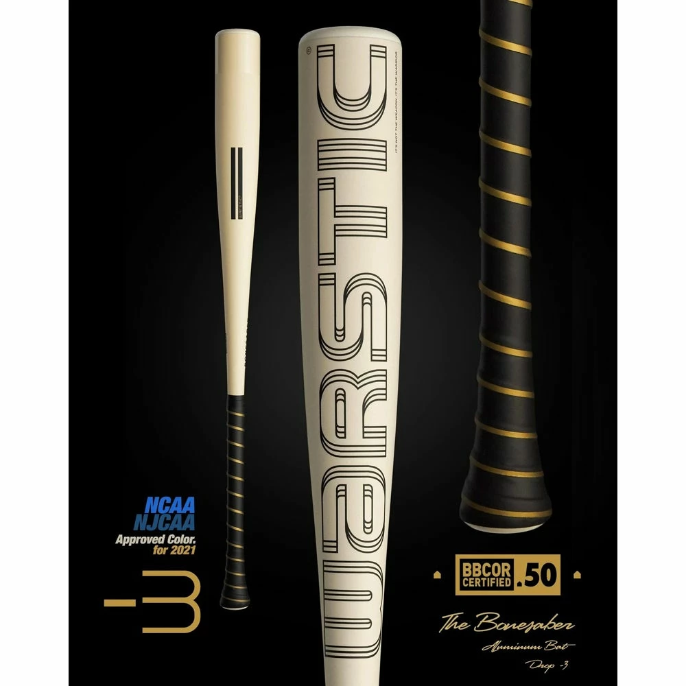 2021 Warstic Bonesaber -3 BBCOR Baseball Bat: MB-BSR-WH-3 11 2021 Warstic Bonesaber -3 BBCOR Baseball Bat: MB-BSR-WH-3 - Image 9