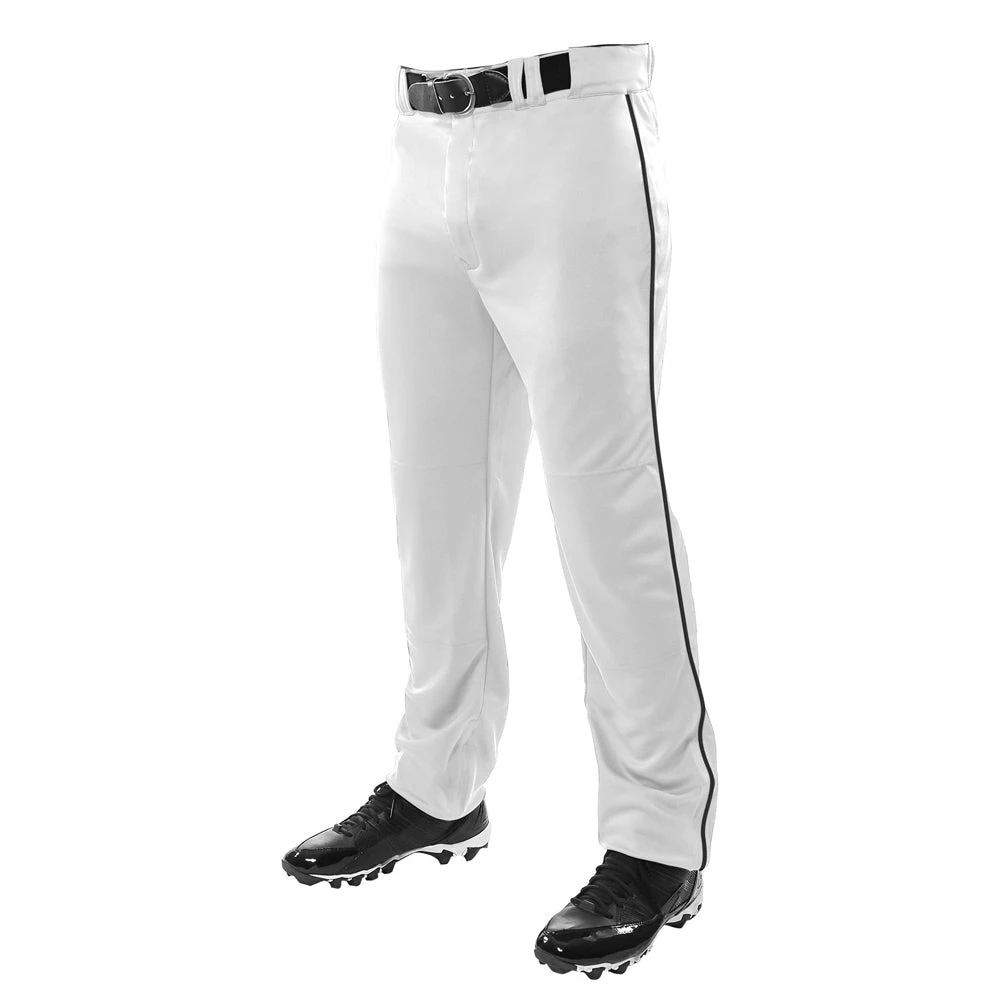 Champro Sports Adult Triple Crown Open Bottom Baseball Pants with Piping: BP91UA 3 Champro Sports Adult Triple Crown Open Bottom Baseball Pants with Piping: BP91UA