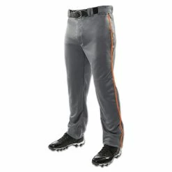 Champro Sports Adult Triple Crown Custom Open Bottom Baseball Pants with Piping: BP9UA-C