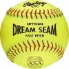 Rawlings ASA Dream Seam 11" 47/375 Leather Fastpitch Softballs: C11RYLA -Diamond Sport Gear Online Shop C11RYLA