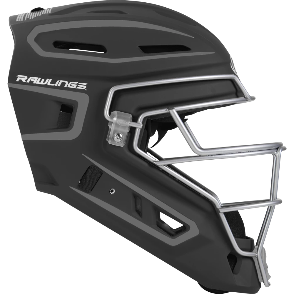 Rawlings Velo 2.0 Hockey Style Catcher's Helmet: CHV27 9 Rawlings Velo 2.0 Hockey Style Catcher's Helmet: CHV27 - Image 7