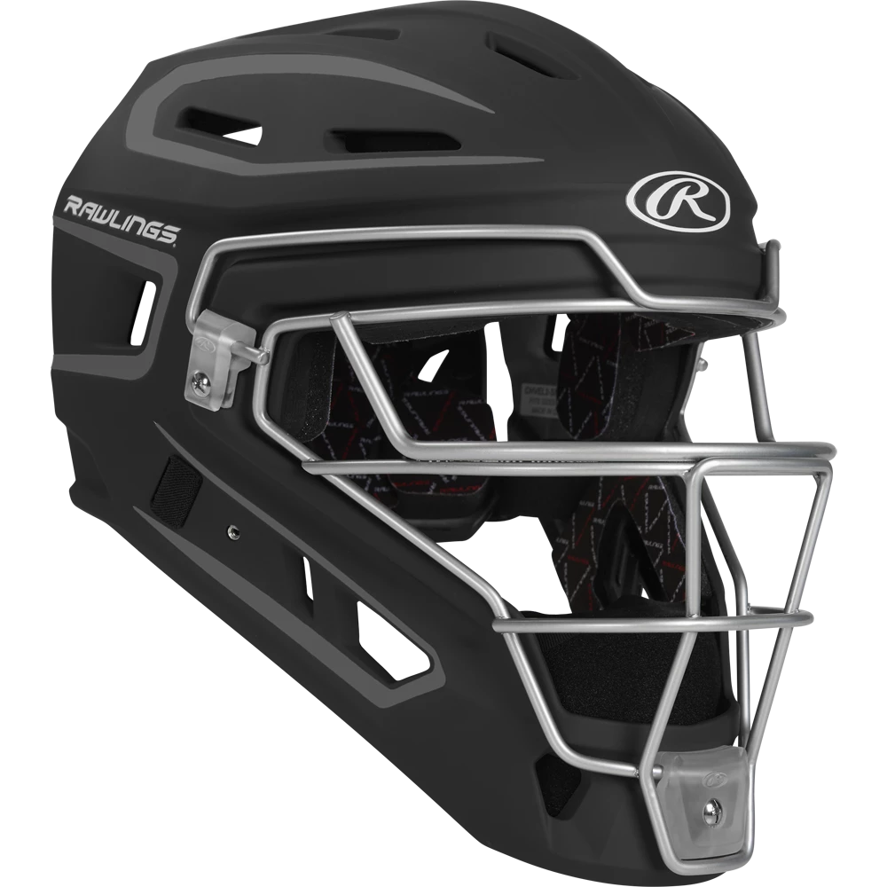 Rawlings Velo 2.0 Hockey Style Catcher's Helmet: CHV27 8 Rawlings Velo 2.0 Hockey Style Catcher's Helmet: CHV27 - Image 6