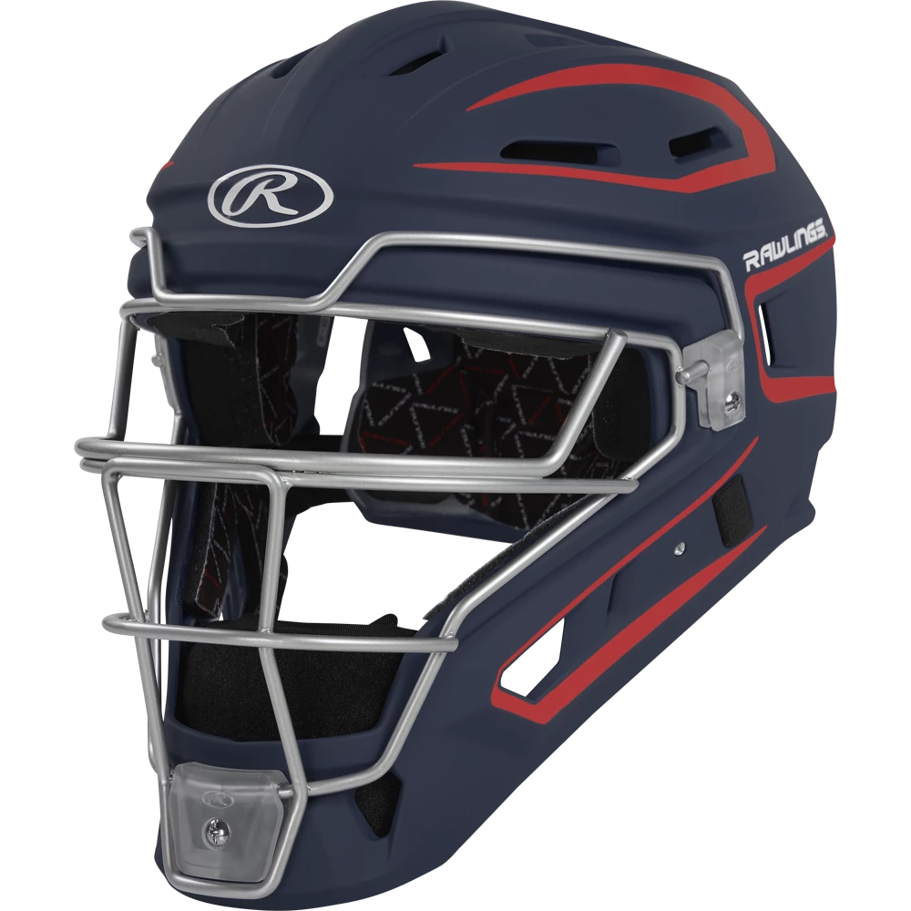 Rawlings Velo 2.0 Hockey Style Catcher's Helmet: CHV27 4 Rawlings Velo 2.0 Hockey Style Catcher's Helmet: CHV27 - Image 2