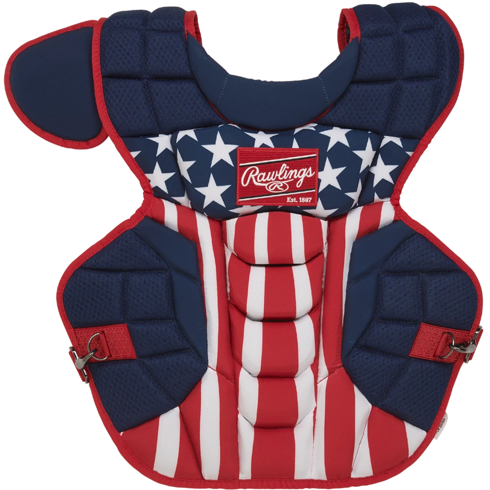 Rawlings Velo 2.0 NOCSAE Catcher's Chest Protector: CPV2N / CPV2NI 4 Rawlings Velo 2.0 NOCSAE Catcher's Chest Protector: CPV2N / CPV2NI - Image 2