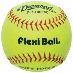 Diamond FlexiBall 11" Synthetic Fastpitch Softballs: DFX-11RFPSC