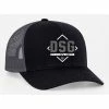 Pacific Headwear Diamond Sport Gear Black / Graphite Snapback Hat: 104C-BKGR 1 Pacific Headwear Diamond Sport Gear Black / Graphite Snapback Hat: 104C-BKGR -Diamond Sport Gear Online Shop DSG HATS Blk Grp 104