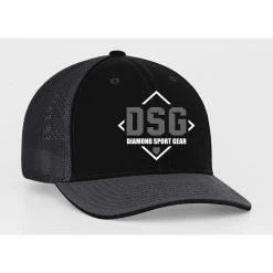 Pacific Headwear CUSTOM DSG Flex Fit Hat: 404M DSG -Diamond Sport Gear Online Shop DSG HATS Blk Grp 54d05679 cc1c 4060 9ec8 3a9ba5aaff7a