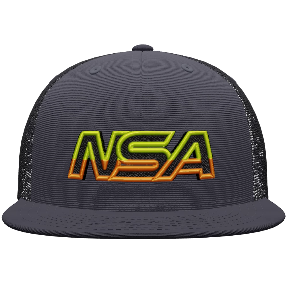 Pacific Headwear NSA Outline Series SUNRISE Flex Fit Hat: ES341-GR 3 Pacific Headwear NSA Outline Series SUNRISE Flex Fit Hat: ES341-GR