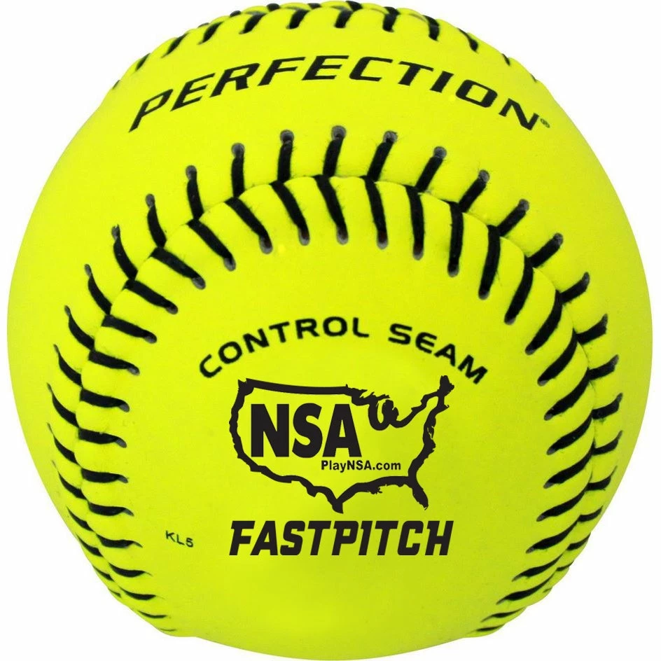 Baden NSA Perfection 11" 47/375 Leather Fastpitch Softballs: FPN11 3 Baden NSA Perfection 11" 47/375 Leather Fastpitch Softballs: FPN11
